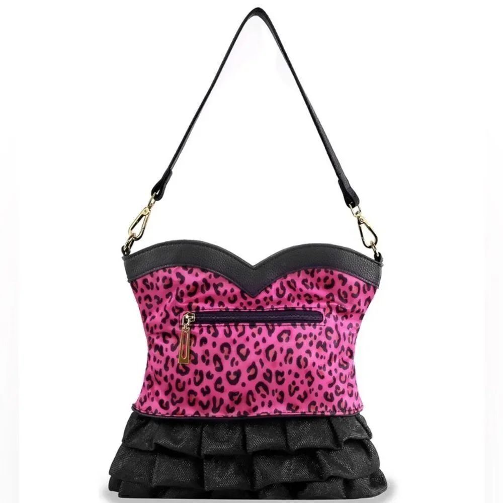 Rhinestone Vest Handbag - Picture 3 of 5
